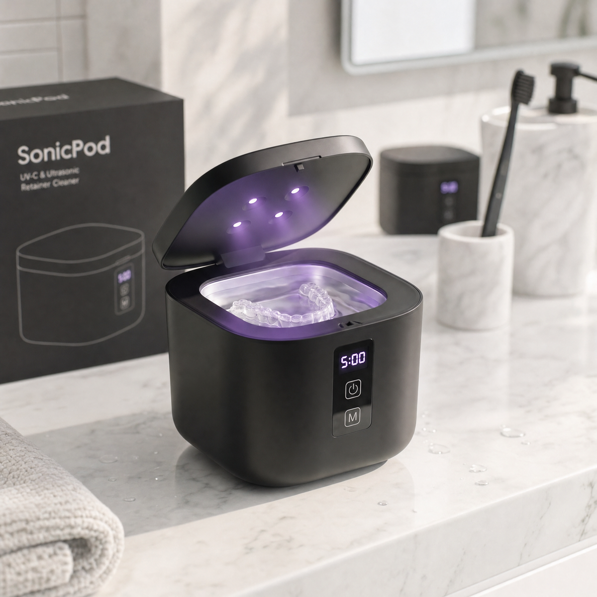 SonicPod  - Ultrasonic Cleaner