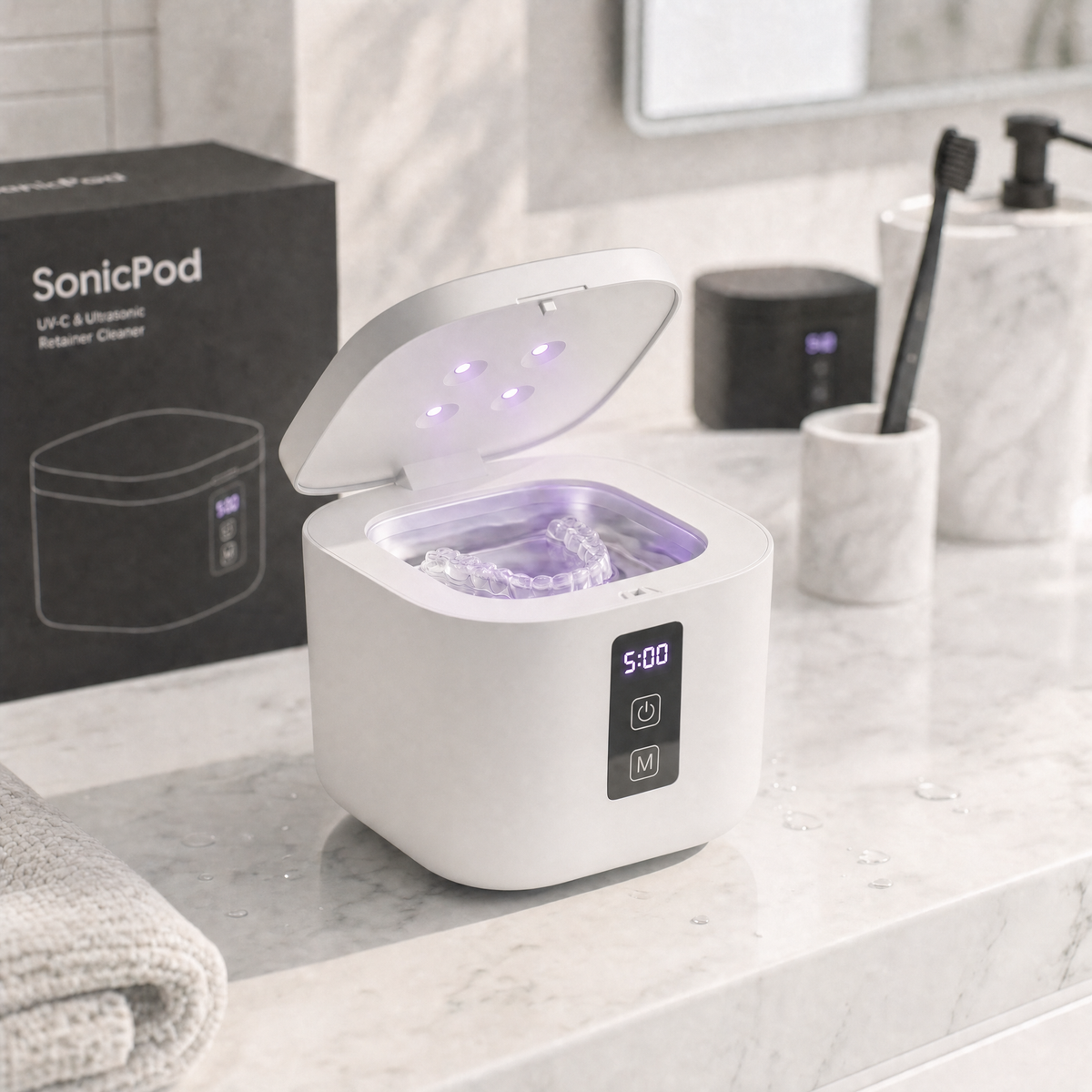 SonicPod  - Ultrasonic Cleaner