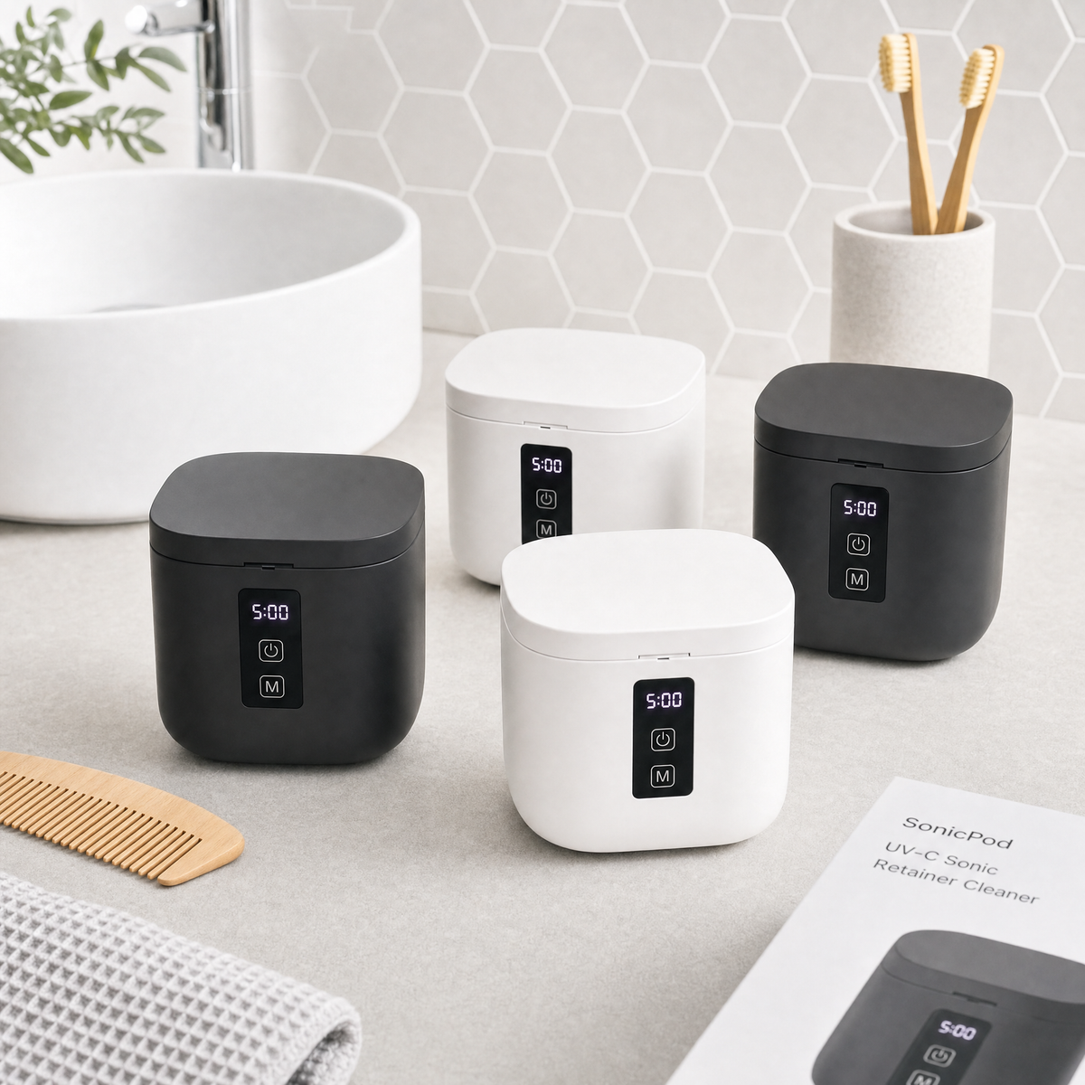SonicPod  - Ultrasonic Cleaner